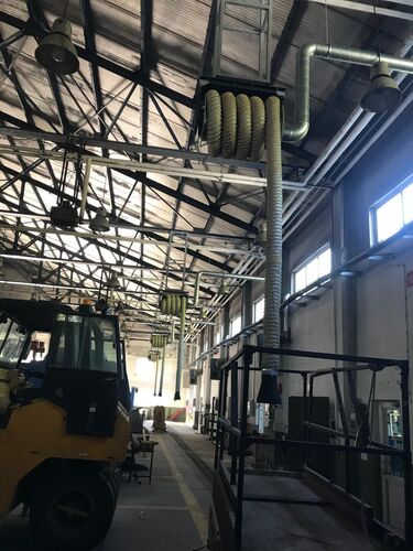 İnter Servis Ekipmanları Egzoz Gazı Emiş Sistemleri