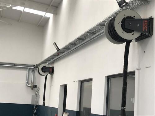 İnter Servis Ekipmanları Egzoz Gazı Emiş Sistemleri