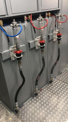 İnter Servis Ekipmanları Temiz Yağ Dolum Sistemleri