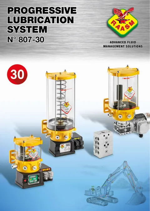 Cover of the Progressive Lubrication System